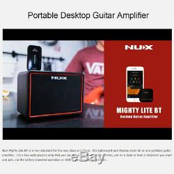 Portable Mini Electric Guitar Amplifier Speakers Amp 3W Ukulele And USB D1O3