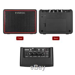 Portable Mini Electric Guitar Amplifier Speakers Amp 3W Ukulele And USB I9U1