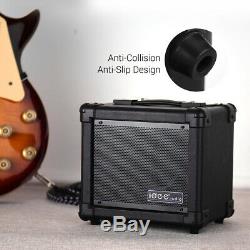Portable Wireless Electric Guitar Amplifier Speaker Speakers Amp 10W + BT O9P4
