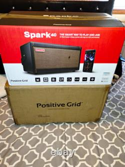 Positive Grid Spark 40 40W Modeling 2-Channel Combo Practice Amp Guitar/Bass