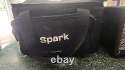Positive Grid Spark 40-Watt Guitar Combo Amplifier with Carrying Case- Black
