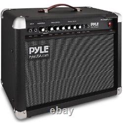 Pyle Portable Electronic Guitar Amplifier 6''+8 High-Definition Speaker