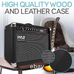 Pyle Portable Electronic Guitar Amplifier 6''+8 High-Definition Speaker