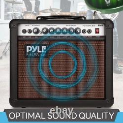 PyleUsa Portable Electric Guitar Amplifier 30 Watt Power 8 Inch
