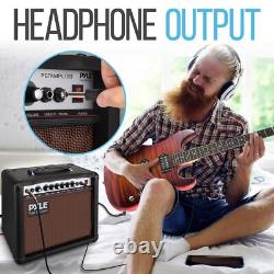 PyleUsa Portable Electric Guitar Amplifier 30 Watt Power 8 Inch