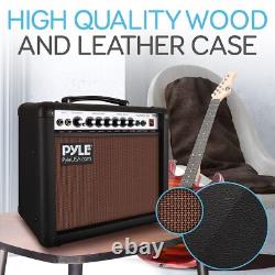 PyleUsa Portable Electric Guitar Amplifier 30 Watt Power 8 Inch