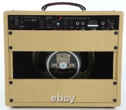 REVV D25 Dynamis 25W, 1-ch, 1 x 12 Tube Combo Custom Guitar Amplifier Tweedd