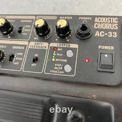 ROLAND AC-33 ACOUSTIC CHORUS Stereo amplifier Acoustic Guitar Amplifier only