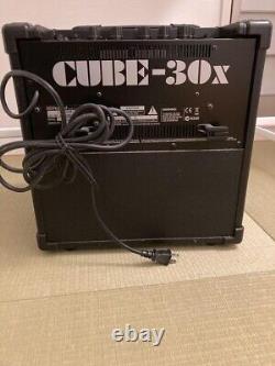 ROLAND CUBE-30X Guitar Amplifier Combo From Japan used