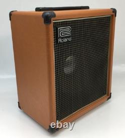 ROLAND Cube-40 Vintage Guitar Amplifier Combo Orange Brown Tested Rare