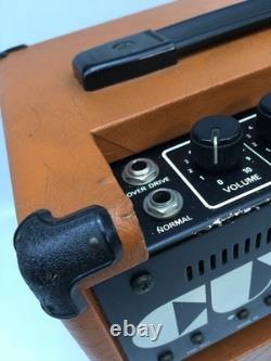 ROLAND Cube-40 Vintage Guitar Amplifier Combo Orange Brown Tested Rare