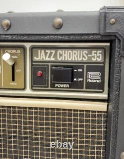 ROLAND JC-55 JAZZ CHORUS-55 GUITAR AMPLIFIER COMBO Vintage Working Tested Japan
