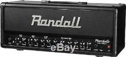 Randall 100-Watt Guitar Amplifier Head + Speaker Cabinet with Casters