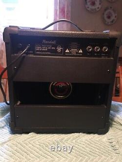 Randall Guitar Amp MO. RG25RM, Metal face, Bad dog speaker, Tested Working great