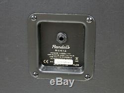 Randall RG412 4x12 Guitar Speaker Cabinet 200W 8 Ohms Boxed New