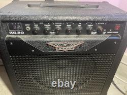 Raven RG 20 Practice Guitar Amp with Built in Tuner Reverb Fx 12 Speaker Tested