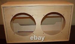 Rawcabs DOVE TAIL JOINT 2x12 empty rear load open back pine speaker cabinet