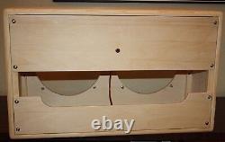 Rawcabs DOVE TAIL JOINT 2x12 empty rear load open back pine speaker cabinet