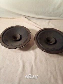 Realistic brand radio shack 8 in guitar amp speakers amplifier