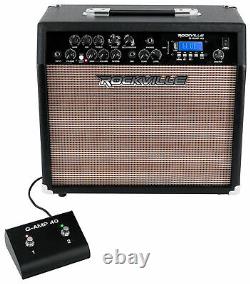 Rockville G-AMP 40 Guitar Amplifier Amp 10 Speaker/Bluetooth/USB/Footswitch+Mic