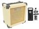 Rockville G-charge 20 Beige Rechargeable Guitar Amplifier Withreverb+microphone