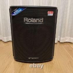 Roland BA-330 Stereo Portable Amplifier & Speaker Battery-operated Working F/S