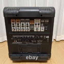 Roland BA-330 Stereo Portable Amplifier & Speaker Battery-operated Working F/S