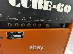 Roland CUBE-60 Orange 60W Guitar Combo Amp Made in Japan MIJ Tested RARE Vintage
