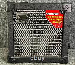 Roland Cube-15 Two Channels 4 Drive Modes Electric Guitar Combo Amplifier