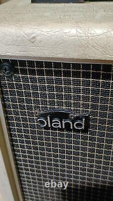 Roland Cube 20 Guitar Amplifier Vintage Musical instrument Used From Japan