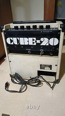 Roland Cube 20 Guitar Amplifier Vintage Musical instrument Used From Japan