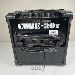 Roland Cube-20X COSM 24W 24 Watt Guitar Amplifier Cube 117V 117VAC 50/60 Hz