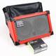 Roland Cube Street Red Battery Powered Stereo Combo Amplifier Used