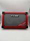 Roland Cube Street Red Battery Powered Stereo Combo Amplifier Used From Japan