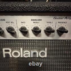 Roland GC-405X Combo Guitar Amplifier 32W SolidState 2-Channel 1Spkr 8 Ohm + CAB