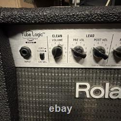 Roland GC-405X Combo Guitar Amplifier 32W SolidState 2-Channel 1Spkr 8 Ohm + CAB