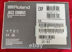 Roland JAZZ CHORUS JC-01 Bluetooth Audio Speaker BRAND NEW IN ORIGINAL PACKAGING
