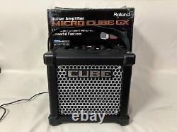 Roland MICRO CUBE GX Guitar Amplifier Black Working