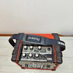 Roland Micro Cube Portable 2W Guitar Amplifier N225 Red Used from Japan
