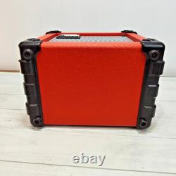 Roland Micro Cube Portable 2W Guitar Amplifier N225 Red Used from Japan