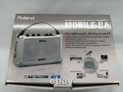 Roland Mobile-BA Battery Power Portable Stereo Speaker from Japan