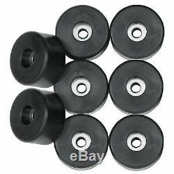 Rubber Feet Bumper Amp Speaker Set 8 Guitar Amplifier Cabinet Rubber Bumper 1.5