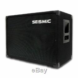 SEISMIC AUDIO 210 Bass Guitar Speaker Cabinet 4Ohm 2x10
