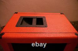 SONSETBEACH Your Color CHOICE ORANGE 2x12 Custom Speaker Cab SSB212B UN-LOADED