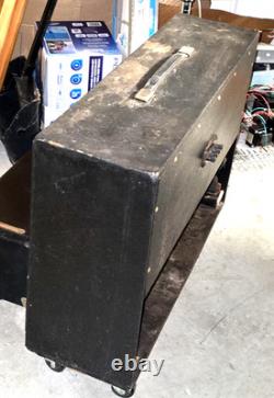 Sears Silvertone Twin Twelve Amplifier 1484 212 Speaker Cabinet withCasters