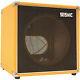 Seismic Audio 1x12 Guitar Speaker Cab Empty Cube Cabinet Orange Tolex