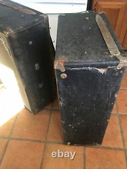 Set Of 2 Fender Bassman Speaker Cabinet64 or 65 Look OriginalTestedRead All
