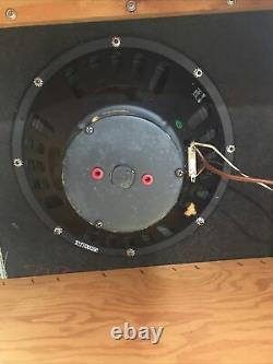 Set Of 2 Fender Bassman Speaker Cabinet64 or 65 Look OriginalTestedRead All