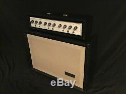 Silvertone 1646 Head and Cabinet with Jensen C12Q speakers guitar amplifier
