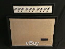 Silvertone 1646 Head and Cabinet with Jensen C12Q speakers guitar amplifier